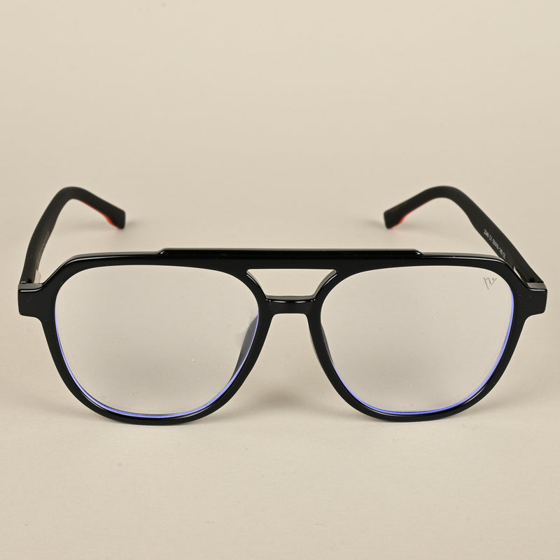 Voyage Maverick Black Wayfarer Eyeglasses for Men & Women (2346MG5081-C1)