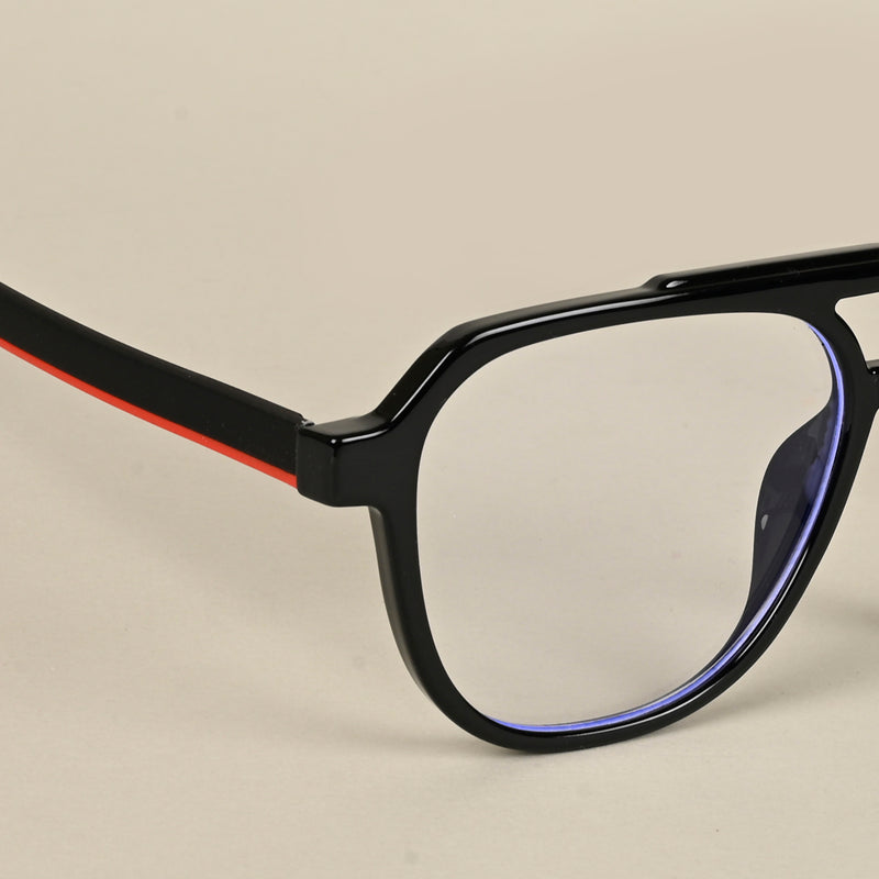 Voyage Maverick Black Wayfarer Eyeglasses for Men & Women (2346MG5081-C1)