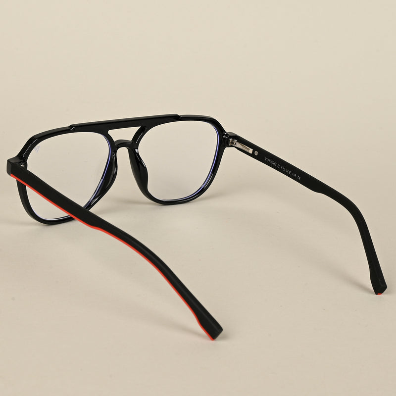 Voyage Maverick Black Wayfarer Eyeglasses for Men & Women (2346MG5081-C1)