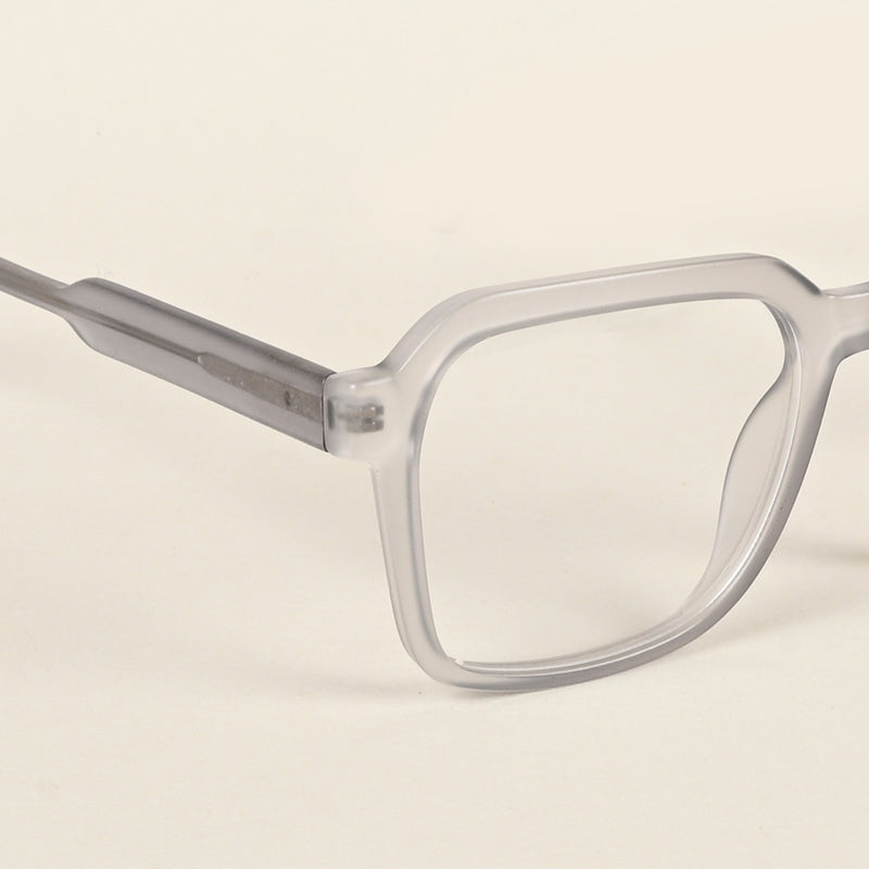 Voyage Transparent Grey Square Eyeglasses for Men & Women (VO8006MG4912-C2)