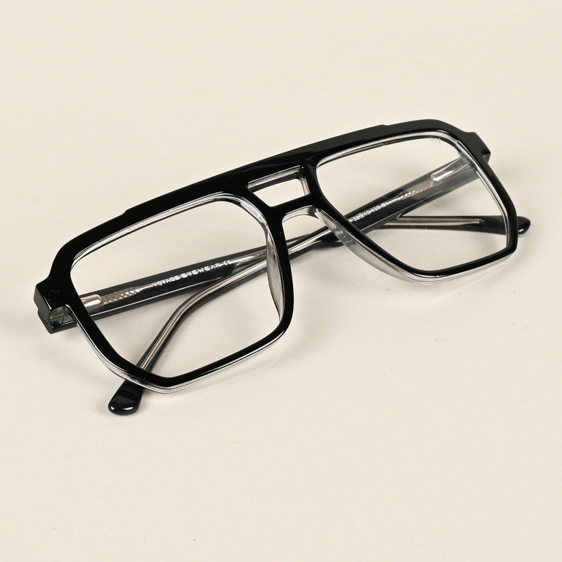 Voyage Maverick Shine Black Wayfarer Eyeglasses for Men & Women (VO8007MG4916-C1)