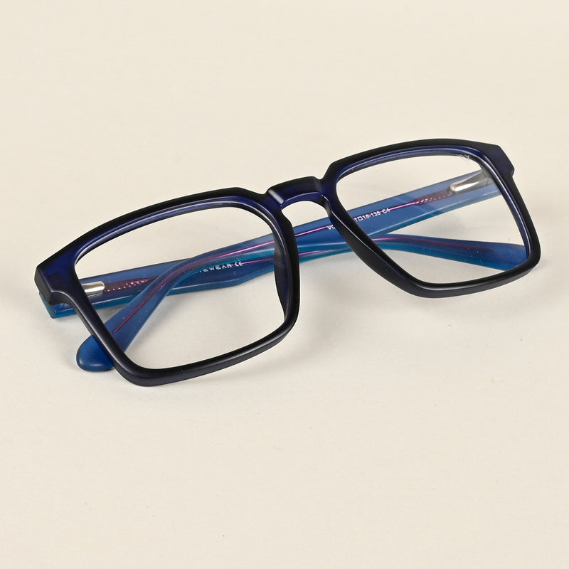 Voyage Navy Blue Square Eyeglasses for Men & Women (VO8008MG4925-C5)