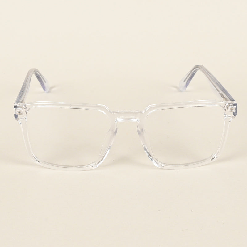 Voyage Transparent Square Eyeglasses for Men & Women (VO8008MG4923-C3)