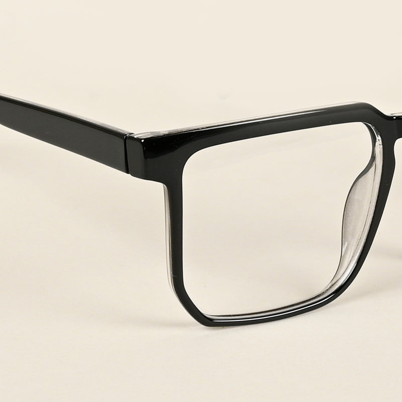 Voyage Shine Black Square Eyeglasses for Men & Women (VO8005MG4906-C1)