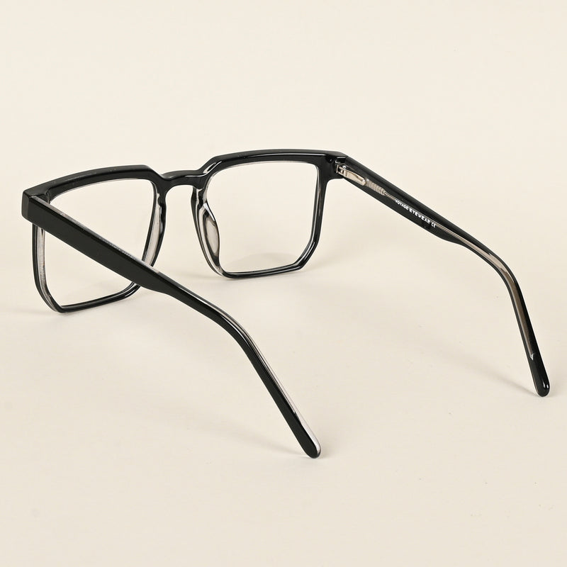 Voyage Shine Black Square Eyeglasses for Men & Women (VO8005MG4906-C1)