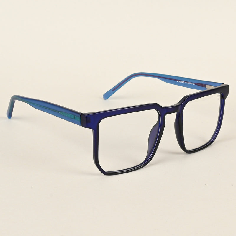 Voyage Navy Blue Square Eyeglasses for Men & Women (VO8005MG4910-C5)