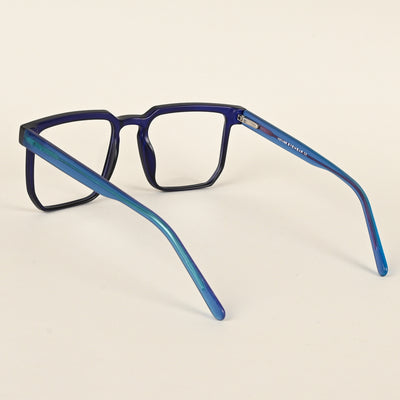 Voyage Navy Blue Square Eyeglasses for Men & Women (VO8005MG4910-C5)