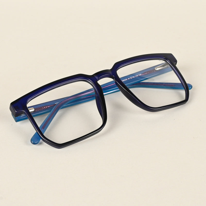 Voyage Navy Blue Square Eyeglasses for Men & Women (VO8005MG4910-C5)