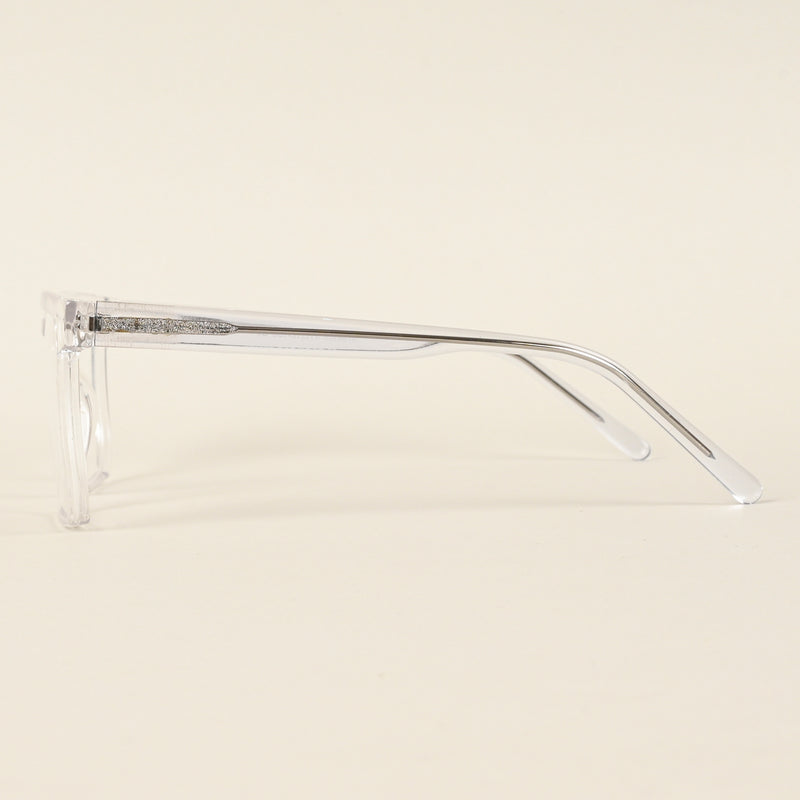 Voyage Transparent Square Eyeglasses for Men & Women (VO8005MG4908-C3)