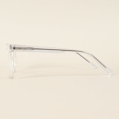 Voyage Transparent Square Eyeglasses for Men & Women (VO8005MG4908-C3)
