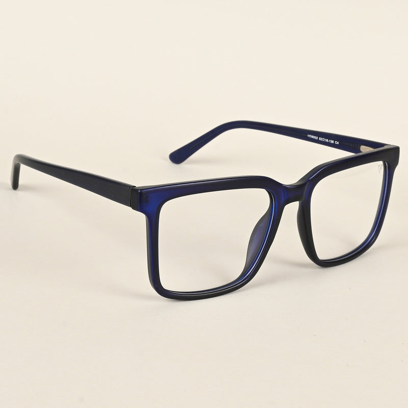 Voyage Navy Blue Square Eyeglasses for Men & Women (VO8002MG4895-C5)