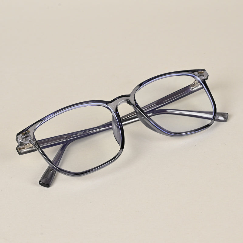 Voyage Air Grey Square Eyeglasses for Men & Women (88021MG4592-C2)
