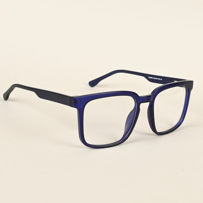 Voyage Navy Blue Square Eyeglasses for Men & Women (VO8003MG4900-C5)