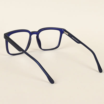 Voyage Navy Blue Square Eyeglasses for Men & Women (VO8003MG4900-C5)