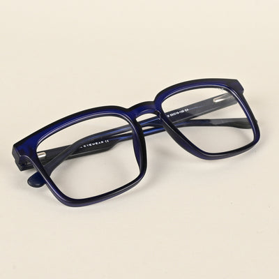 Voyage Navy Blue Square Eyeglasses for Men & Women (VO8003MG4900-C5)