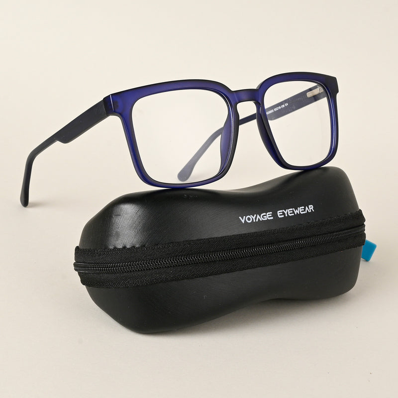 Voyage Navy Blue Square Eyeglasses for Men & Women (VO8003MG4900-C5)