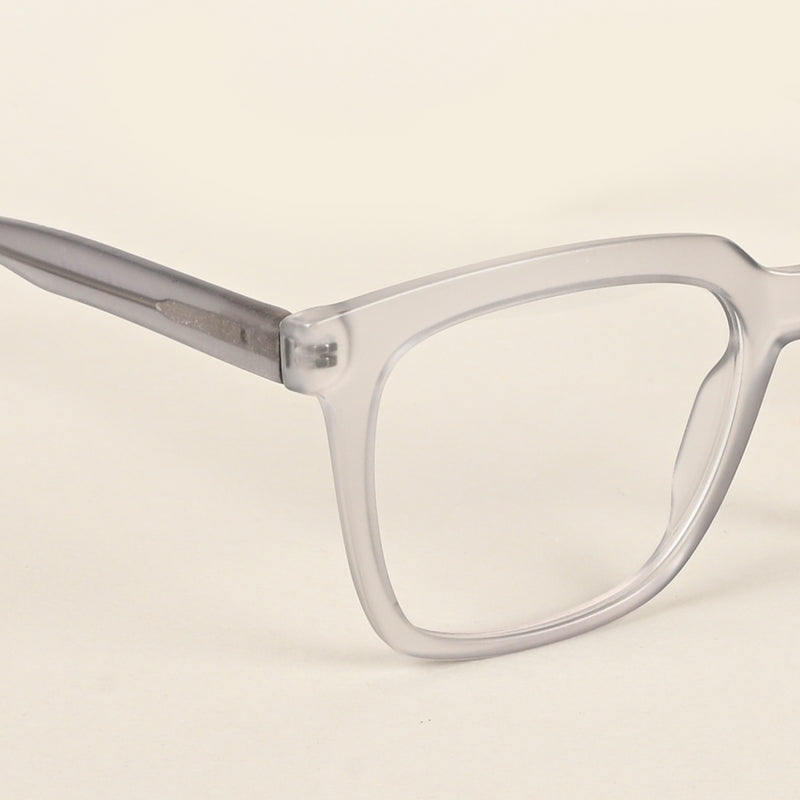 Voyage Transparent Grey Square Eyeglasses for Men & Women (VO8001MG4887-C2)