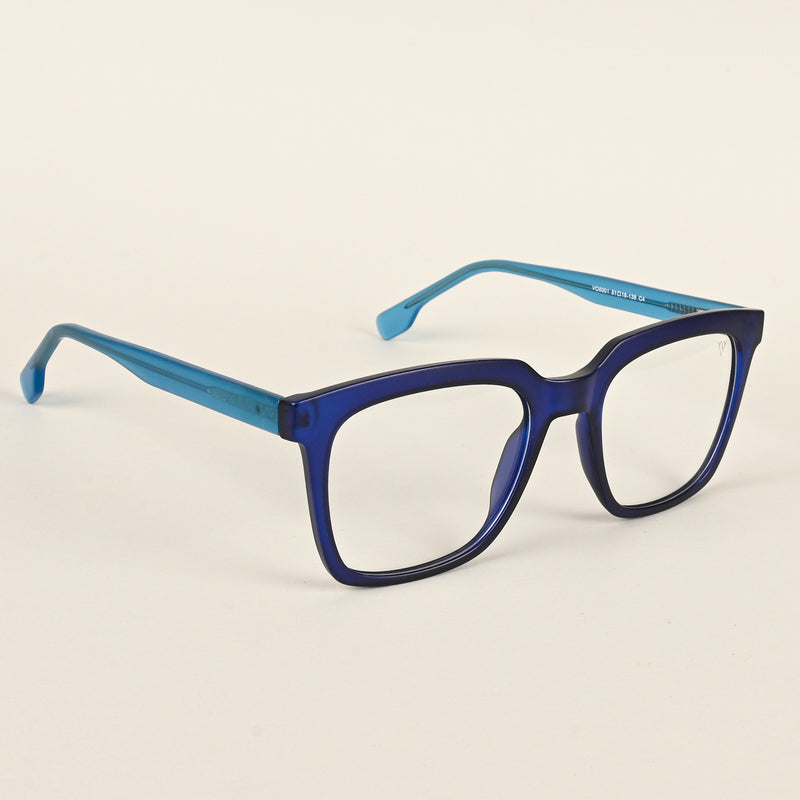 Voyage Navy Blue Square Eyeglasses for Men & Women (VO8001MG4890-C5)