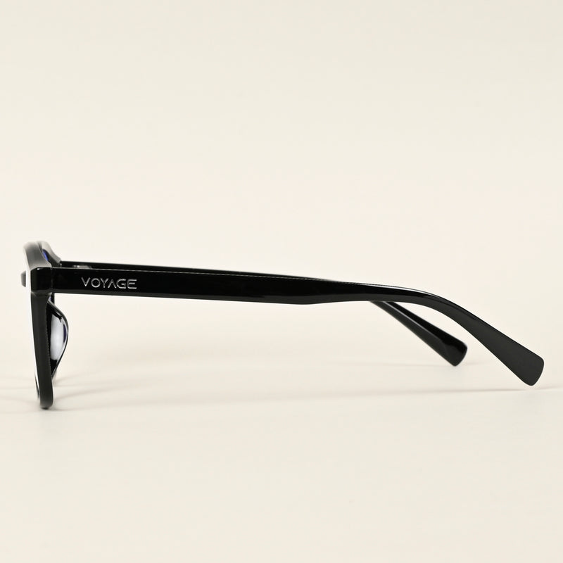Voyage Air Shine Black Square Eyeglasses for Men & Women (TR8588MG4866-C1)
