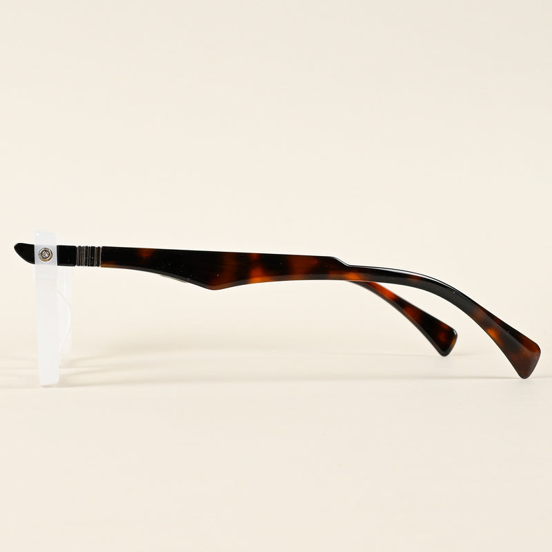 Voyage Goat Matt Transparent Square Eyeglasses for Men & Women (23001MG4879-C3)