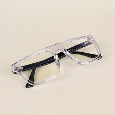 Goeye Transparent Square Acetate Eyeglasses for Men & Women (189GE1702-C2)