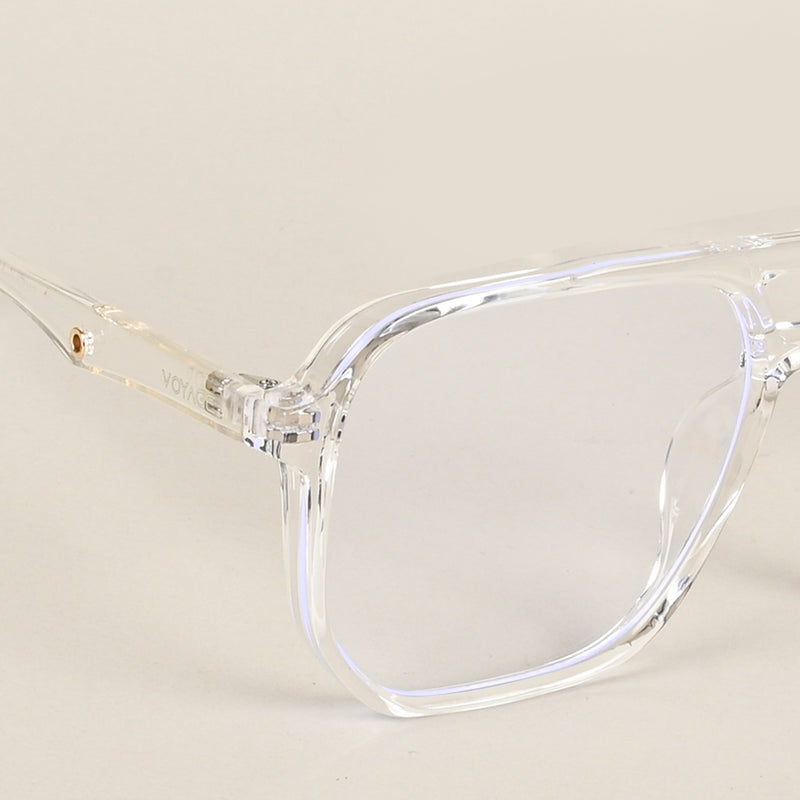Voyage Maverick Transparent Wayfarer Eyeglasses for Men & Women (7016MG5004-C2)