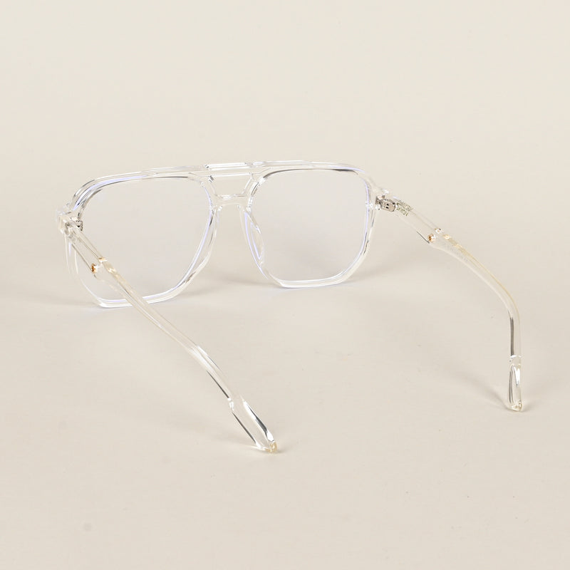 Voyage Maverick Transparent Wayfarer Eyeglasses for Men & Women (7016MG5004-C2)
