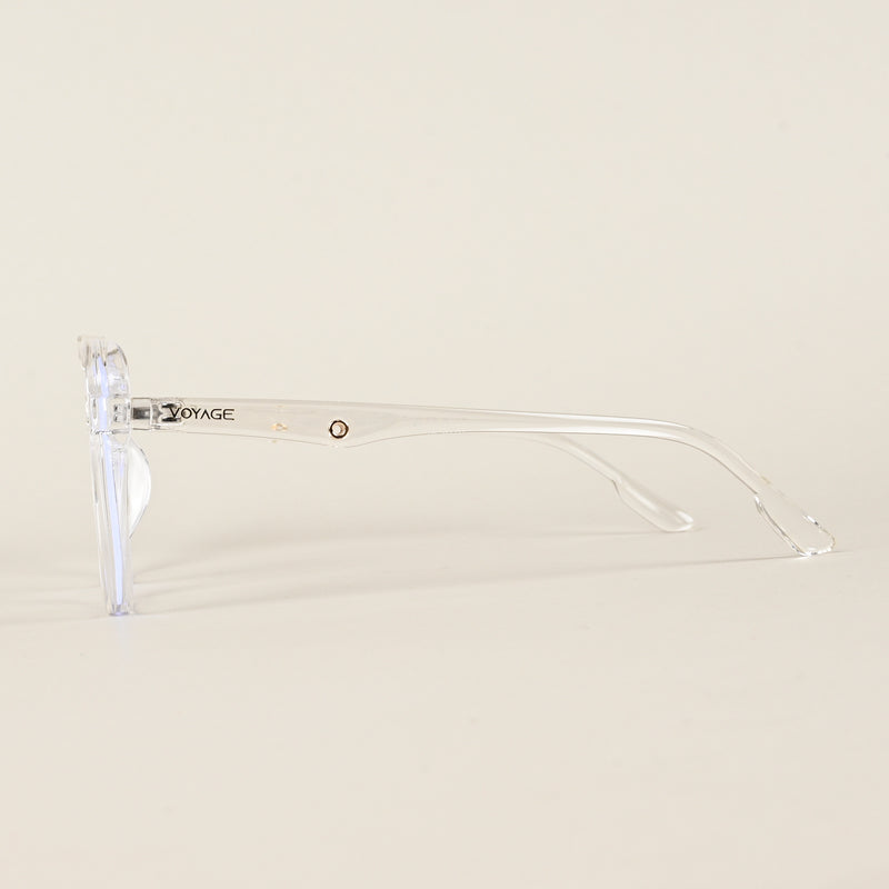 Voyage Maverick Transparent Wayfarer Eyeglasses for Men & Women (7016MG5004-C2)