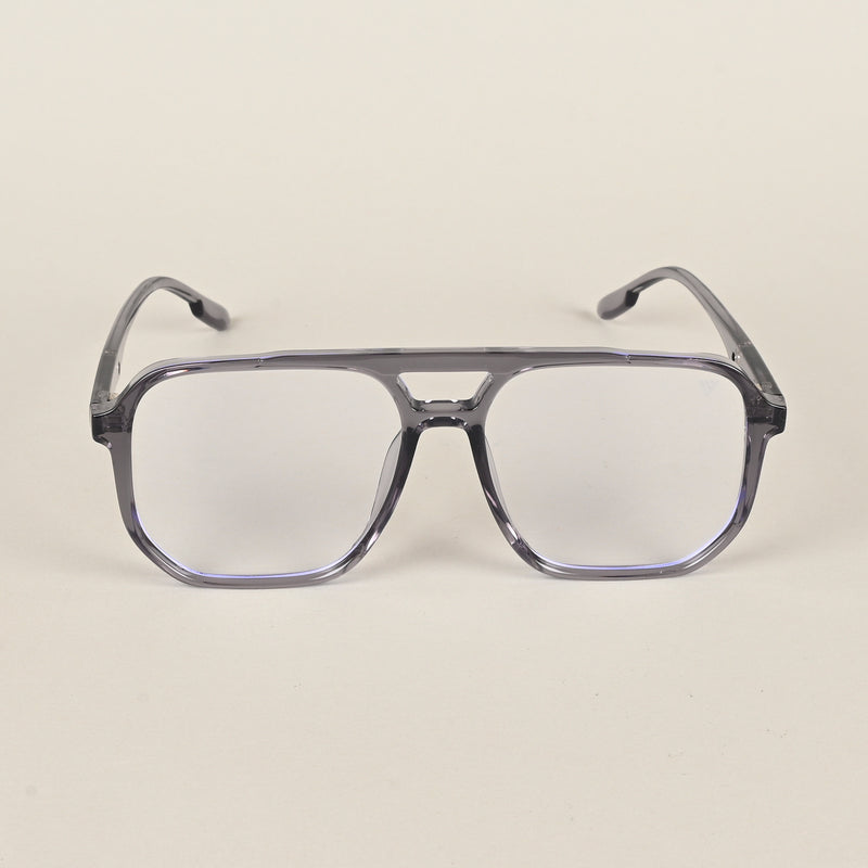 Voyage Maverick Transparent Light purple Wayfarer Eyeglasses for Men & Women (7016MG5008-C6)
