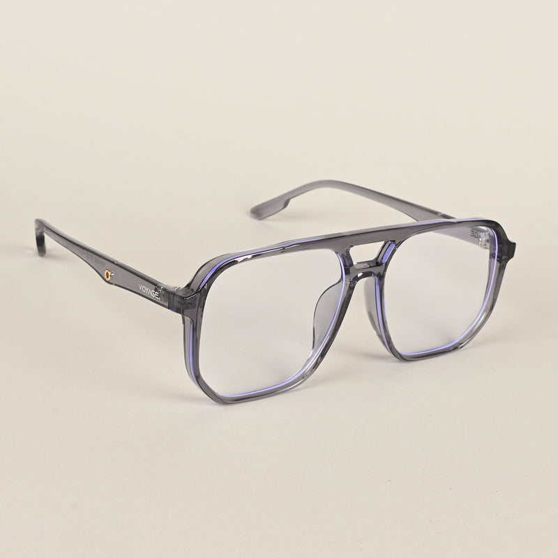 Voyage Maverick Transparent Light purple Wayfarer Eyeglasses for Men & Women (7016MG5008-C6)