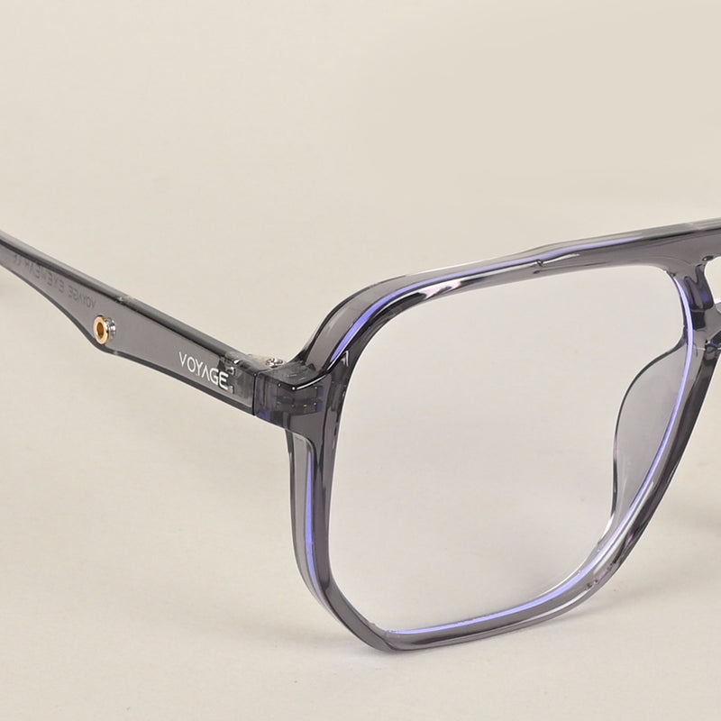 Voyage Maverick Transparent Light purple Wayfarer Eyeglasses for Men & Women (7016MG5008-C6)