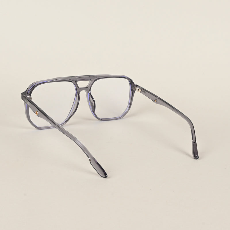 Voyage Maverick Transparent Light purple Wayfarer Eyeglasses for Men & Women (7016MG5008-C6)