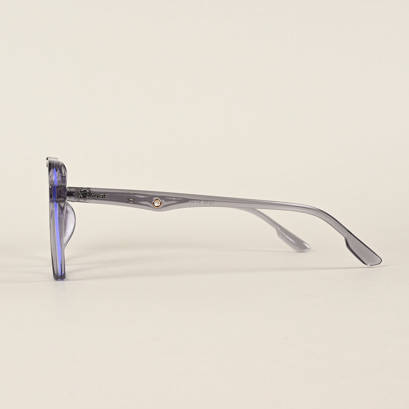 Voyage Maverick Transparent Light purple Wayfarer Eyeglasses for Men & Women (7016MG5008-C6)