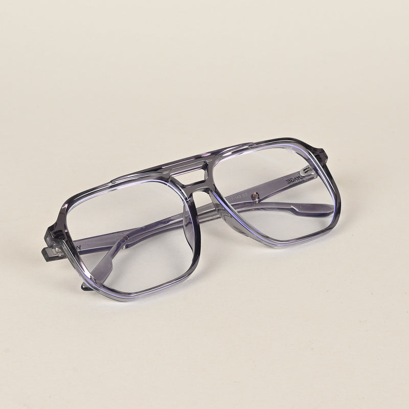 Voyage Maverick Transparent Light purple Wayfarer Eyeglasses for Men & Women (7016MG5008-C6)