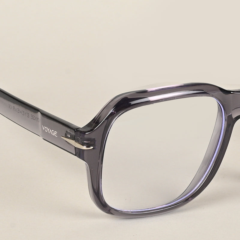 Voyage Transparent Light purple Square Eyeglasses for Men & Women (7015MG4995-C4)