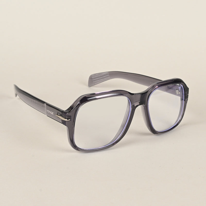 Voyage Transparent Light purple Square Eyeglasses for Men & Women (7015MG4995-C4)