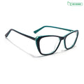 Voyage Glaze Green Cateye Eyeglasses for Women (FPK26002FMG8100)