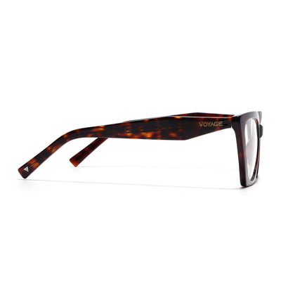 Voyage Glaze Demi Brown Cateye Eyeglasses for Women (FPK26004FMG8147)