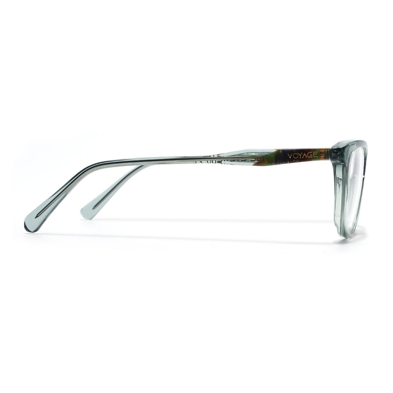 Voyage Glaze Green Cateye Eyeglasses for Women (FPK26005FMG8087)