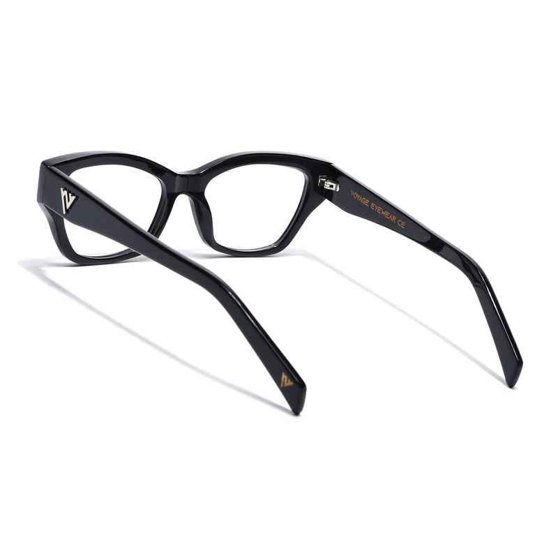 Voyage Glaze Black Cateye Eyeglasses for Women (FPK26006FMG8129)
