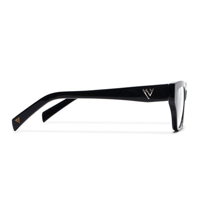 Voyage Glaze Black Cateye Eyeglasses for Women (FPK26006FMG8129)