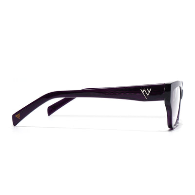 Voyage Glaze Purple Cateye Eyeglasses for Women (FPK26006FMG8131)