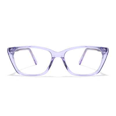 Voyage Glaze Purple Cateye Eyeglasses for Women (FPK26007FMG8104)
