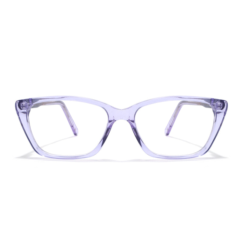 Voyage Glaze Purple Cateye Eyeglasses for Women (FPK26007FMG8104)