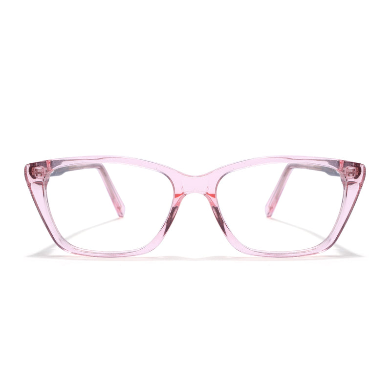 Voyage Glaze Pink Cateye Eyeglasses for Women (FPK26007FMG8106)