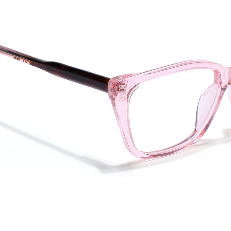 Voyage Glaze Pink Cateye Eyeglasses for Women (FPK26007FMG8106)