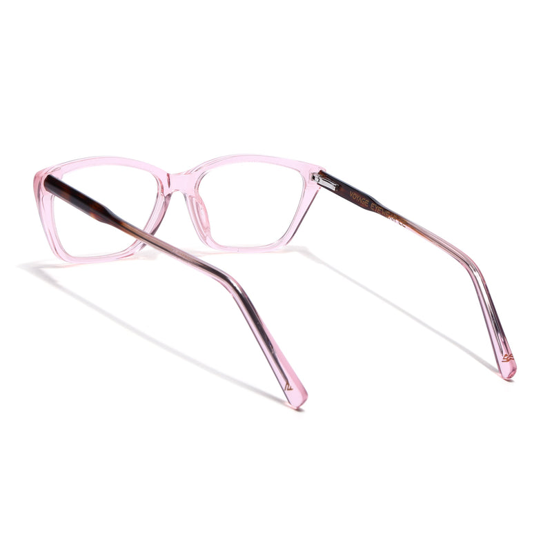 Voyage Glaze Pink Cateye Eyeglasses for Women (FPK26007FMG8106)