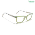 Voyage Glaze Green Rectangle Eyeglasses for Men & Women (FPK26008FMG8111)