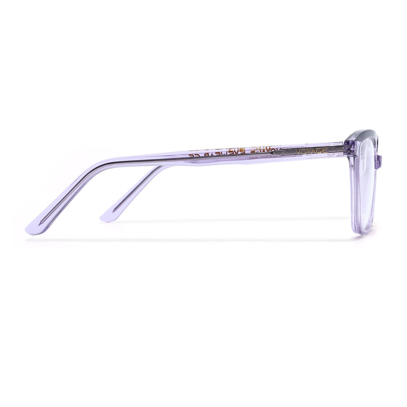 Voyage Glaze Purple Wayfarer Eyeglasses for Men & Women (FPK26009FMG8120)