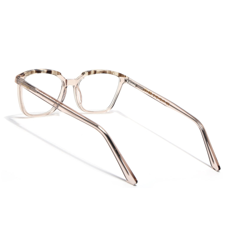 Voyage Glaze Brown Wayfarer Eyeglasses for Men & Women (FPK26009FMG8122)